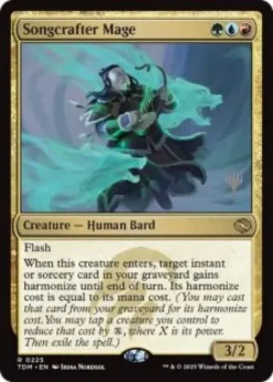 Songcrafter Mage (foil) - Tarkir: Dragonstorm Planeswalker Stamped
