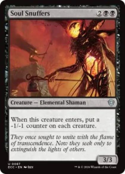 Soul Snuffers - Lorwyn Eclipsed Commander