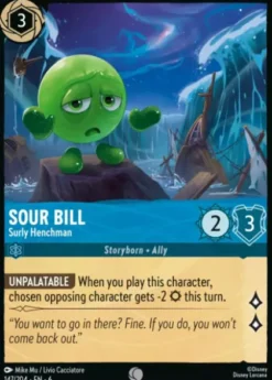 Sour Bill, Surly Henchman (foil) - Azurite Sea