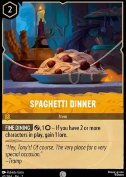 Spaghetti Dinner (foil) - Archazia's island