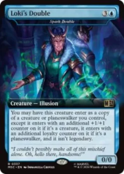 Spark Double (extended art) - Marvel Super Heroes Commander Varianten