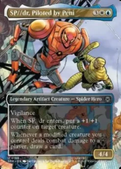 SP//dr, Piloted by Peni (foil) (borderless) - Marvel's Spider-Man Varianten