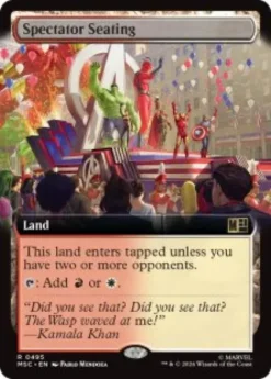 Spectator Seating (extended art) - Marvel Super Heroes Commander Varianten