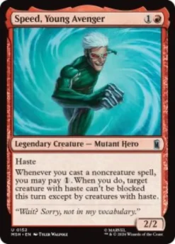 Speed, Young Avenger (#152) (foil) - Marvel Super Heroes