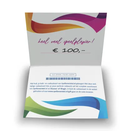 Spellenwinkel.nl cadeaukaart: 100 euro
