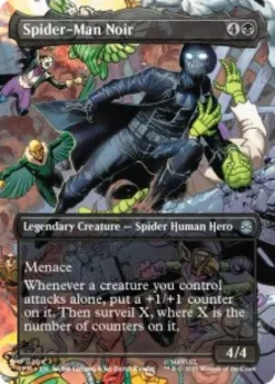 Spider-Man Noir (#204) (borderless) - Marvel's Spider-Man Varianten