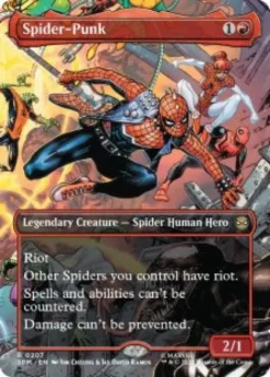 Spider-Punk (#207) (borderless) - Marvel's Spider-Man Varianten