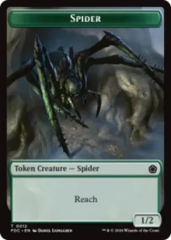 Spider token (1/2) - Foundations Commander Decks