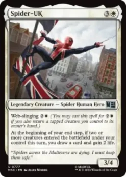 Spider-UK (foil) - Marvel Super Heroes Commander