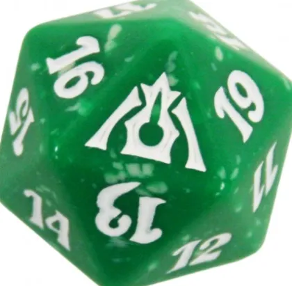 Spindown Die D20 Dragon's Maze