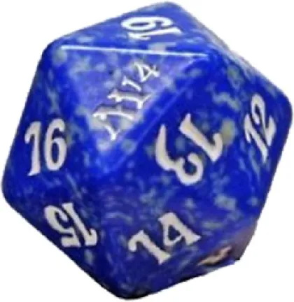 Spindown Die D20 Magic 2014