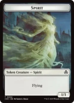 Spirit Token (foil) (1/1) - Innistrad Remastered