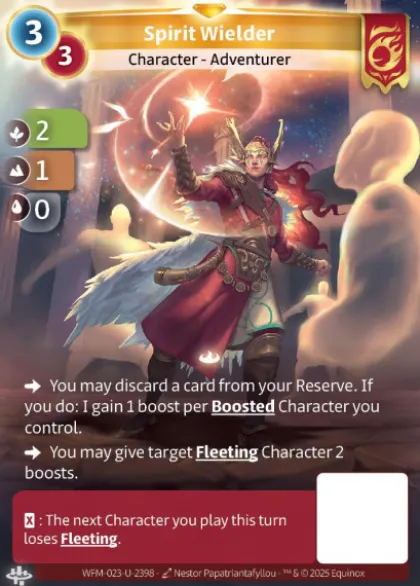 Spirit Wielder (U-2398) - Altered Unique whispers