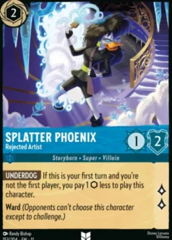 Splatter Phoenix, Rejected Artist - Winterspell