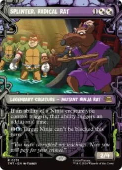 Splinter, Radical Rat (showcase) - Teenage Mutant Ninja Turtles Varianten