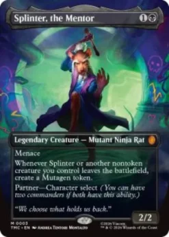 Splinter, the Mentor (borderless) - Teenage Mutant Ninja Turtles Eternal-Legal