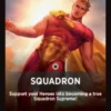 Squadron front card - Marvel Super Heroes Commander
