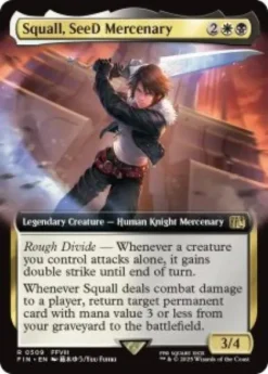 Squall, SeeD Mercenary (#509) (extended art) - Final Fantasy Varianten