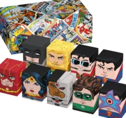 Squaroes - DC Justice League Collectors Case [800]: Vintage Comics