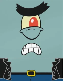 Squaroes - SpongeBob SquarePants Deckbox [SB018]: Pirate Plankton