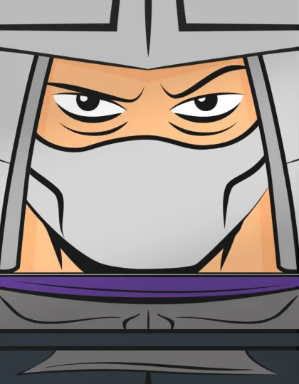 Squaroes - Squaroe Teenage Mutant Ninja Turtles Card Box: Shredder