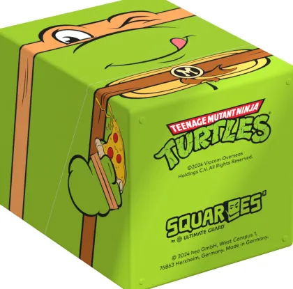 Squaroes - Squaroe Teenage Mutant Ninja Turtles Card Box: Michelangelo