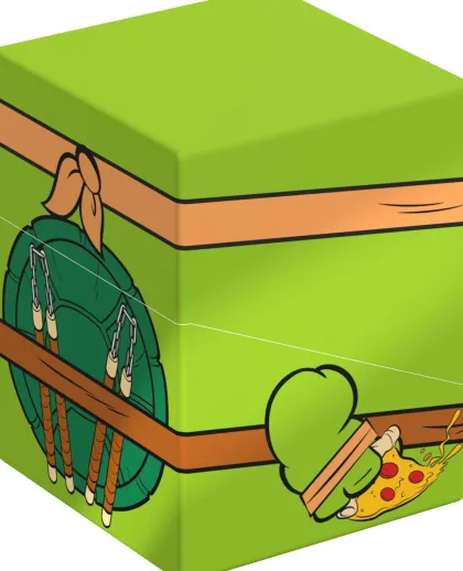 Squaroes - Squaroe Teenage Mutant Ninja Turtles Card Box: Michelangelo