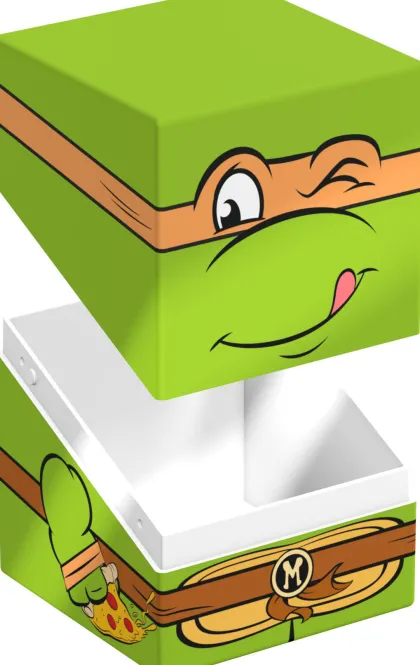 Squaroes - Squaroe Teenage Mutant Ninja Turtles Card Box: Michelangelo