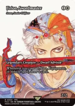 Sram, Senior Edificer (foil) (showcase) - Final Fantasy Through the Ages
