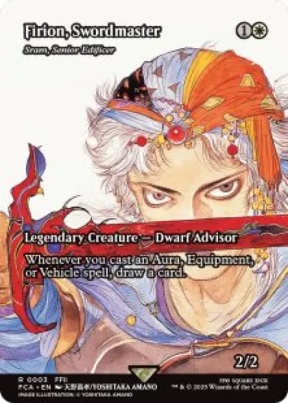 Sram, Senior Edificer (foil) (showcase) - Final Fantasy Through the Ages