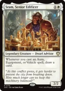 Sram, Senior Edificer - Secrets of Strixhaven Commander