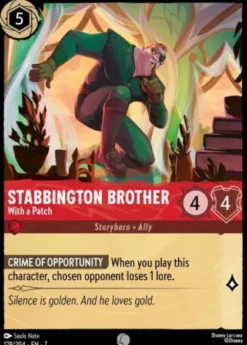 Stabbington Brother, With a Patch (foil) - Archazia's island
