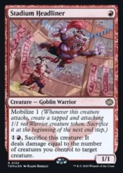 Stadium Headliner (foil) - Tarkir: Dragonstorm Prerelease Promo's