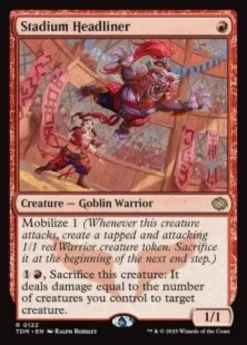 Stadium Headliner (foil) - Tarkir: Dragonstorm Planeswalker Stamped