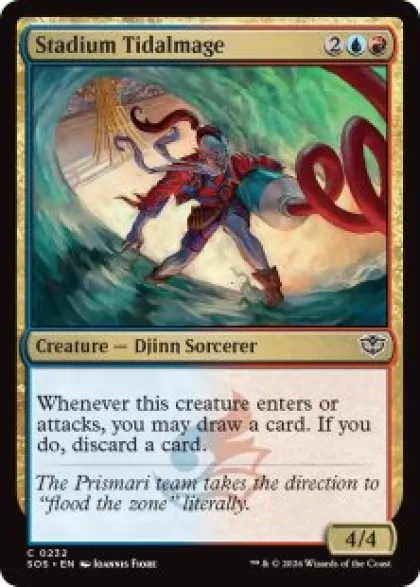 Stadium Tidalmage (foil) - Secrets of Strixhaven