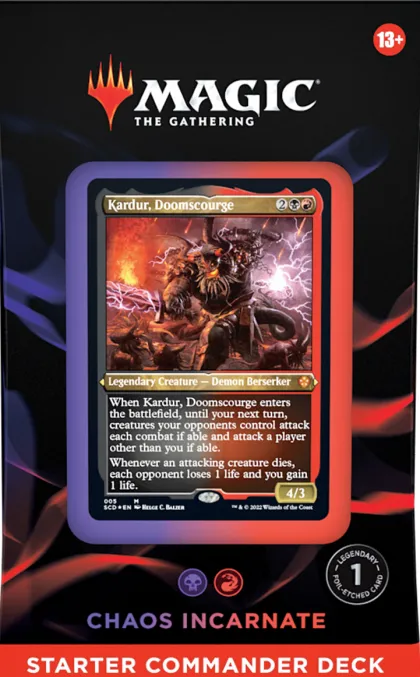 Starter Commander Deck: Chaos Incarnate