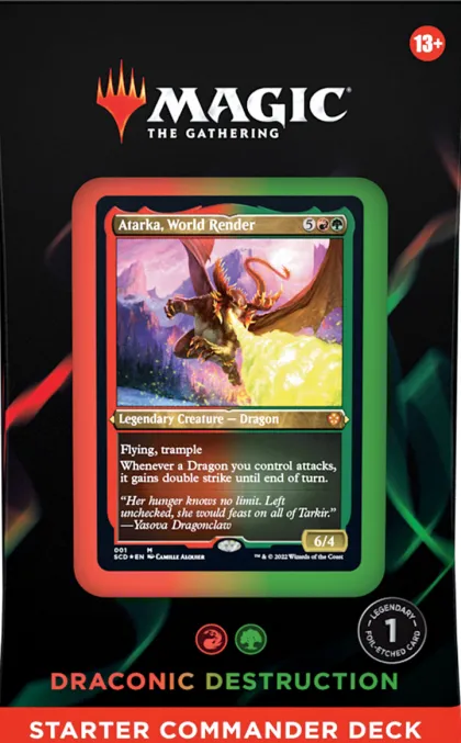 Starter Commander Deck: Draconic Destruction