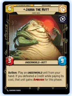 Star Wars: Unlimited - A Lawless Time Spotlight Deck: Jabba the Hutt