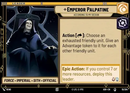 Star Wars: Unlimited - Ashes of the Empire Spotlight Deck (set van 2)