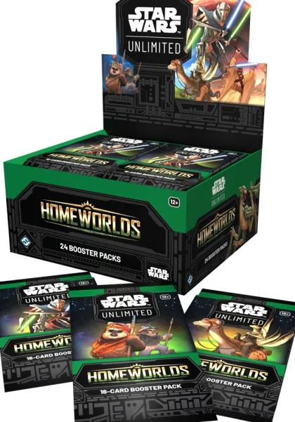 Star Wars: Unlimited - Homeworlds Boosterbox (24 boosters)