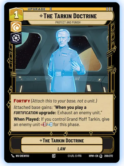Star Wars: Unlimited - Homeworlds Spotlight Deck: Grand Moff Tarkin