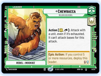 Star Wars: Unlimited - Homeworlds Spotlight Deck: Chewbacca
