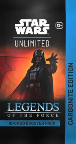 Star Wars: Unlimited - Legends of the Force Carbonite Edition Booster