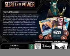 Star Wars: Unlimited - Secrets of Power Prerelease Box