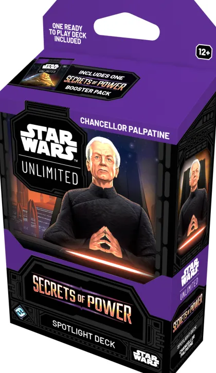 Star Wars: Unlimited - Secrets of Power Spotlight Deck: Chancellor Palpatine