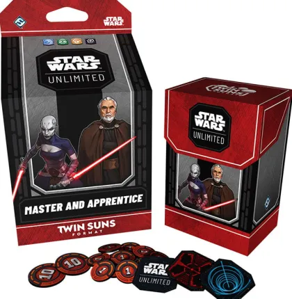Star Wars: Unlimited - Twin Suns Deck: Master and Apprentice