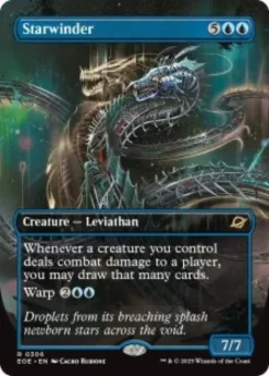 Starwinder (#306) (foil) (borderless) - Edge of Eternities Varianten