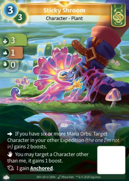 Sticky Shroom (U-2694) - skybound unique