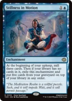 Stillness in Motion (foil) - Tarkir: Dragonstorm
