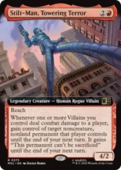 Stilt-Man, Towering Terror (extended art) - Marvel Super Heroes Commander Varianten